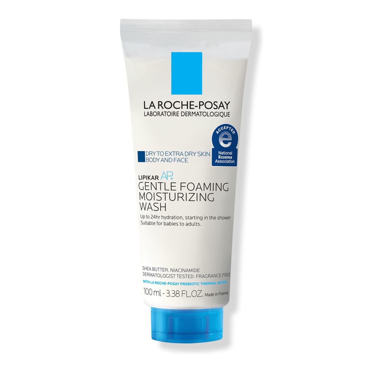 Travel Size Lipikar Wash AP+ Gentle Foaming Moisturizing Wash