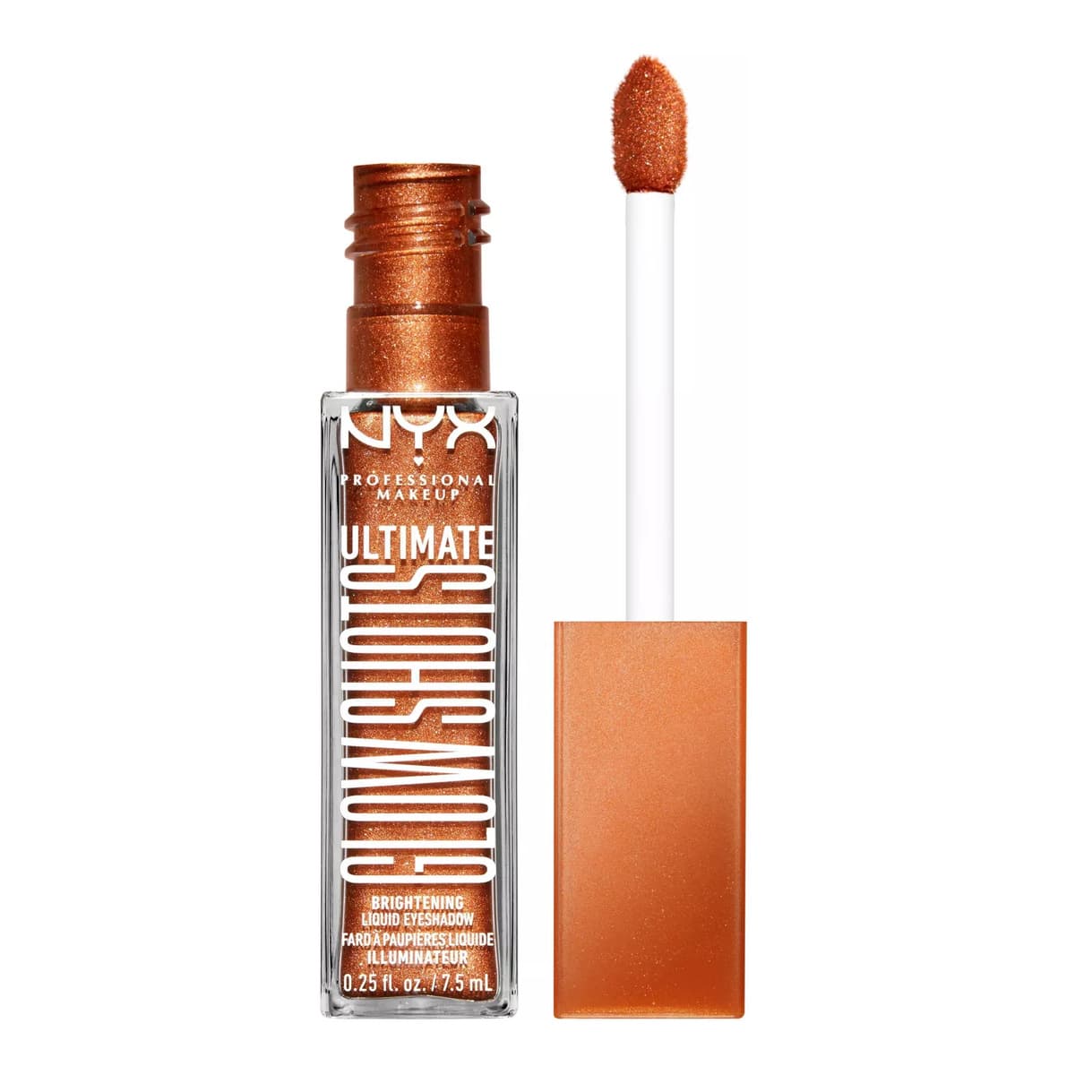 Ultimate Glow Shots Vitamin C Infused Liquid Eyeshadow, wow cacao