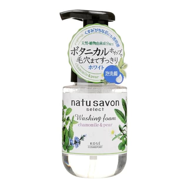 Natu Savon Select Washing Foam Chamomile & Pear