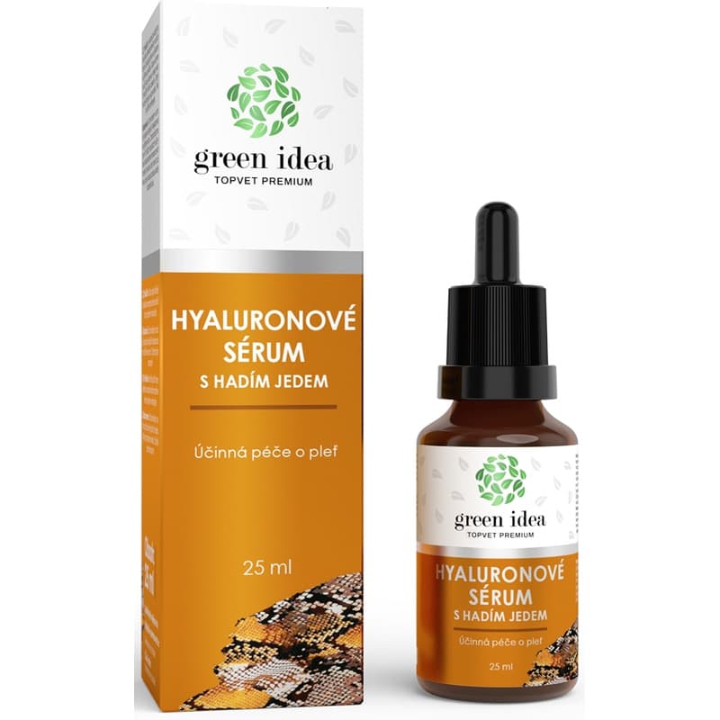 Hyaluronic serum with snake venom