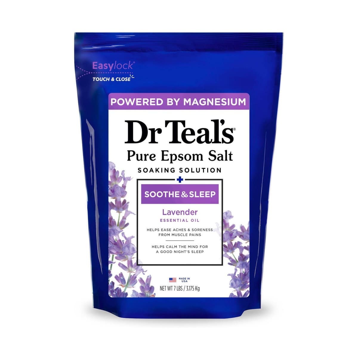 Epsom Salt Magnesium Soak - Soothe & Sleep with Lavender