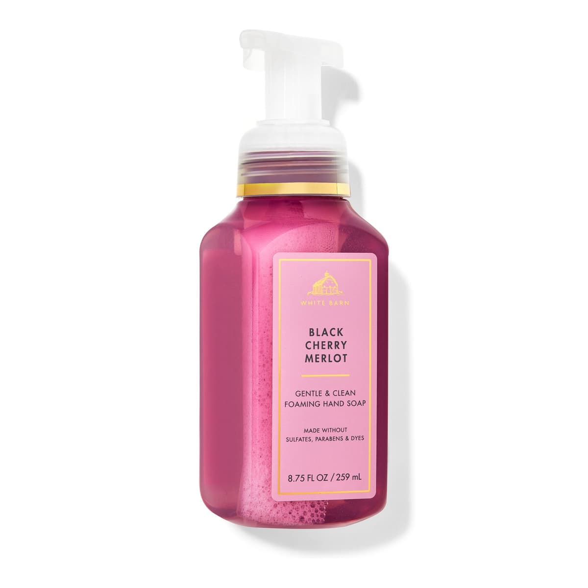 Black Cherry Merlot, Gentle & Clean Foaming Hand Soap