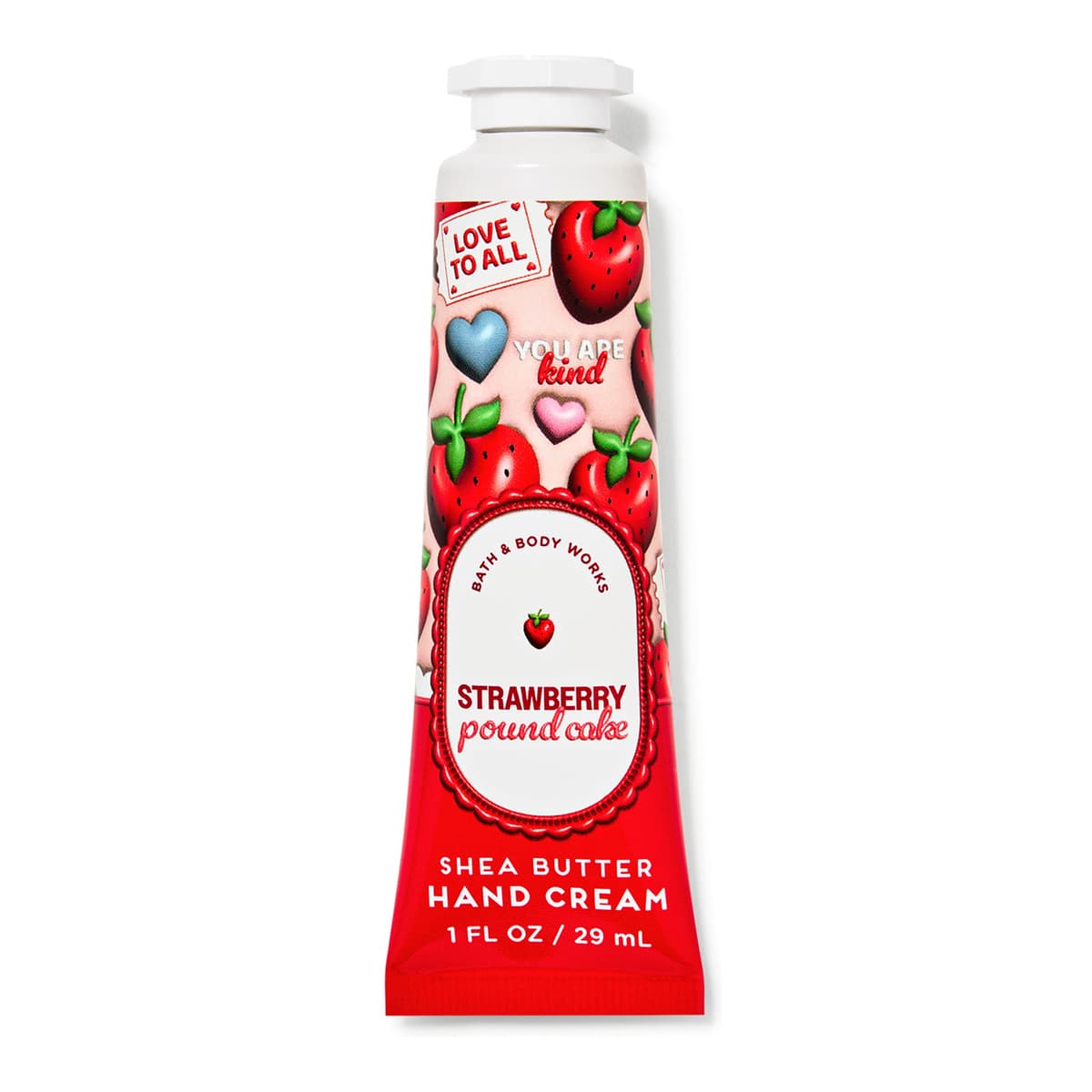 Strawberry Pound Cake, Hand Cream
