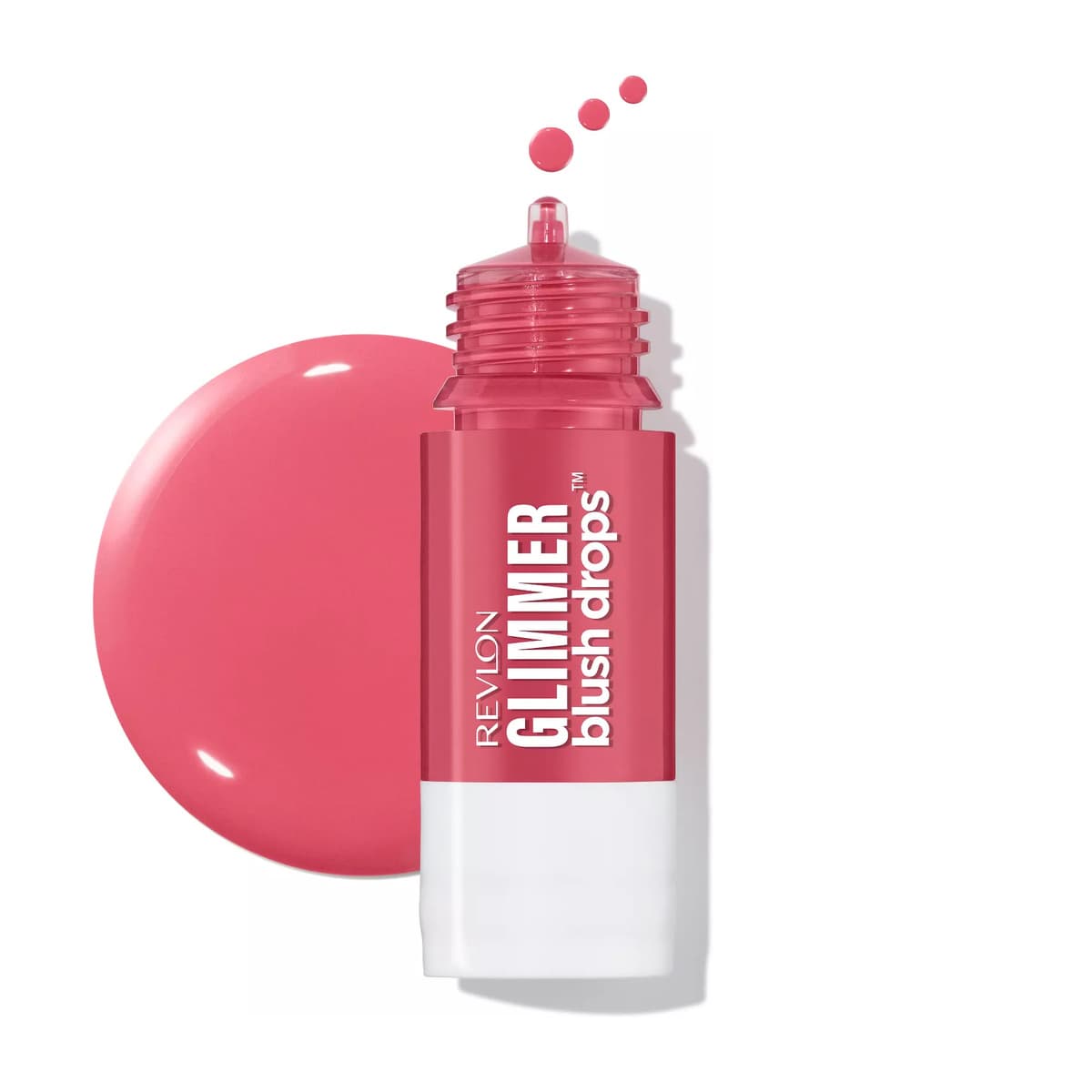 Glimmer Blush Drops - Liquid Cheek Color, Pink It Over