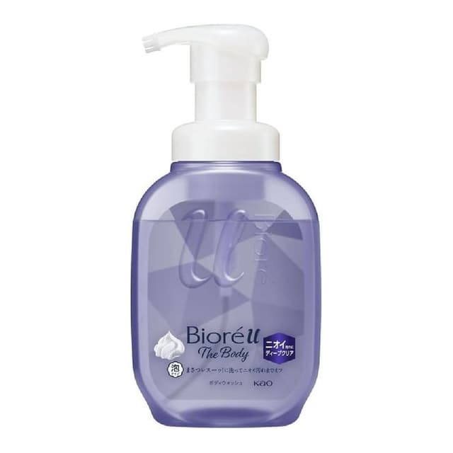 Biore U The Body Foam Type Body Soap, Deep Clear
