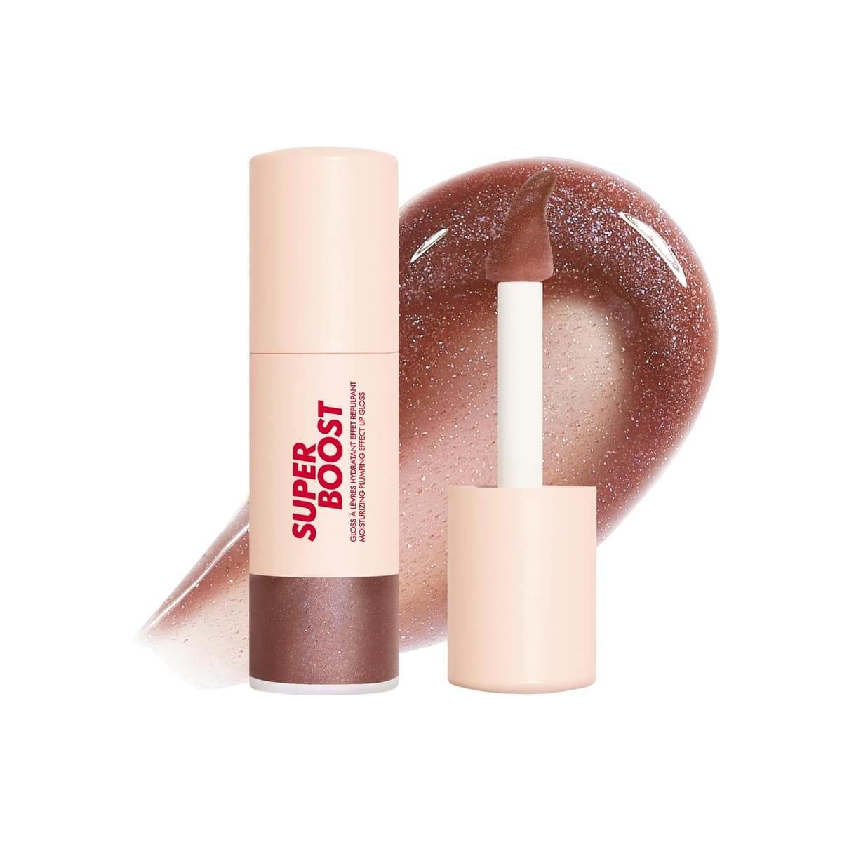 Super Boost Moisturizing & Plumping Lip Gloss, #07 Limitless Brown