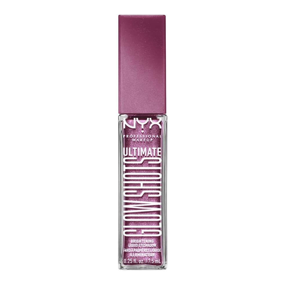 Ultimate Glow Shots Brightening Liquid Eyeshadow, Plum Player
