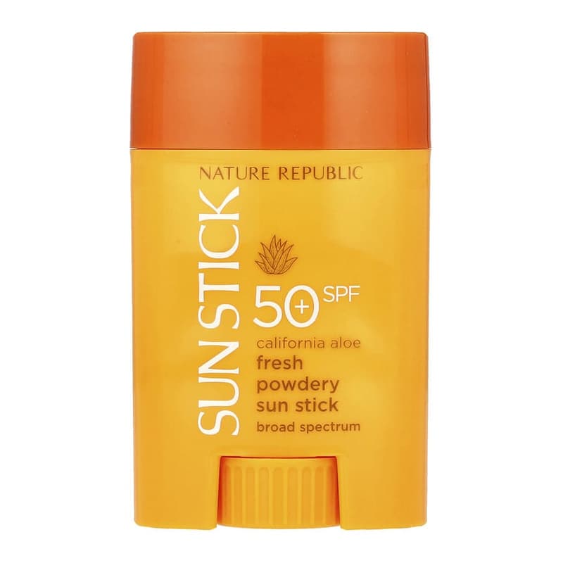 California Aloe Fresh Powdery Sun Stick, SPF 50+