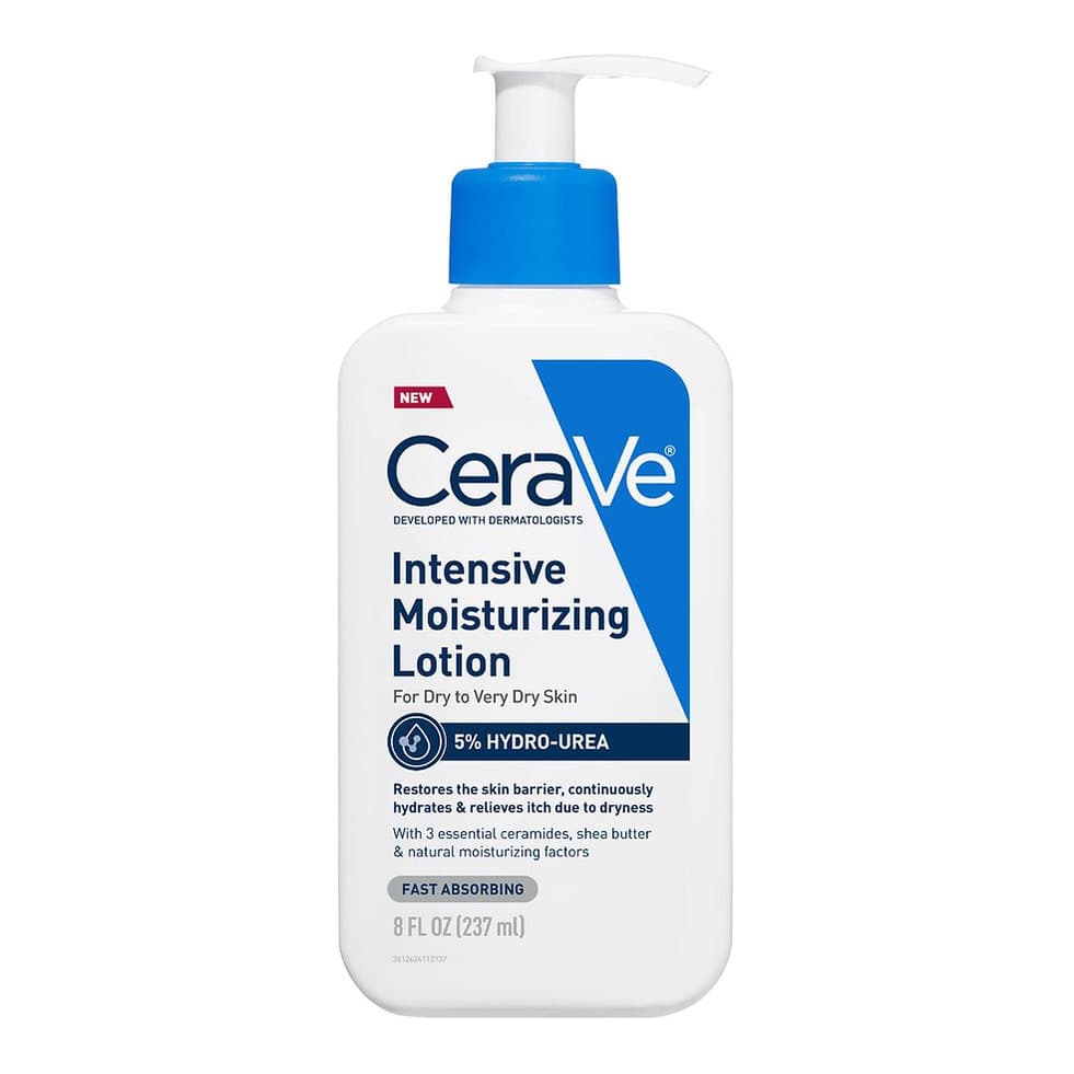 Intensive Moisturizing Lotion for Very Dry Skin. Hand, Foot & Body Lotion Fragrance Free