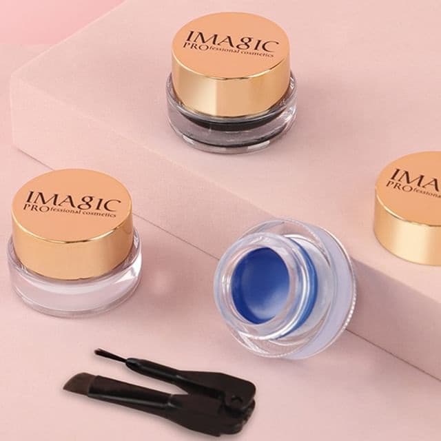 Waterproof Eyeliner Gel- 3 Colours, #01 Black