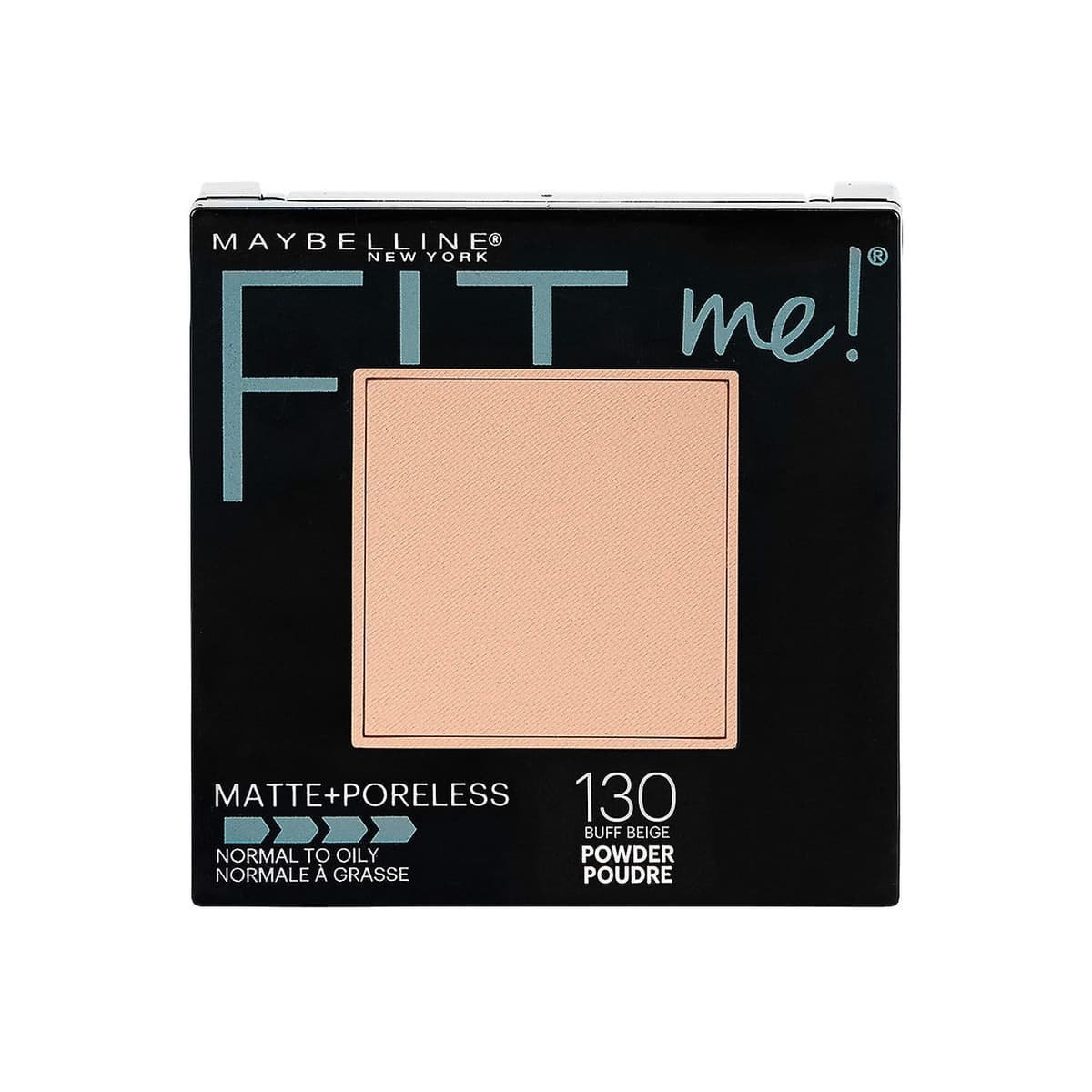 Matte + Poreless Pressed Face Powder Makeup, Buff Beige