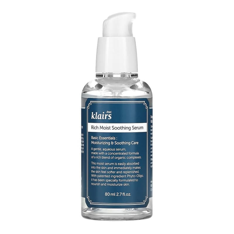 Rich Moist Soothing Serum, Unscented
