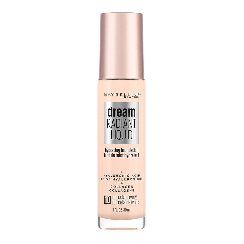 Radiant Liquid Medium Coverage Hydrating Foundation, Porcelain Ivory