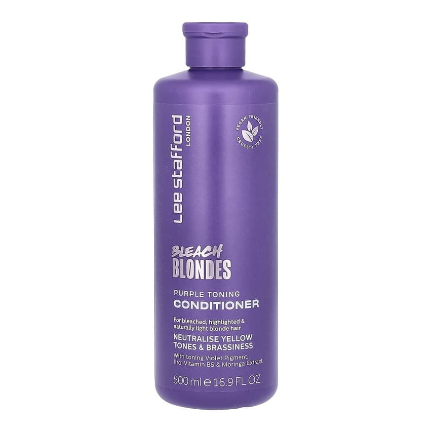 Bleach Blondes, Purple Toning Conditioner, For Bleached, Highlighted & Naturally Light Blonde Hair
