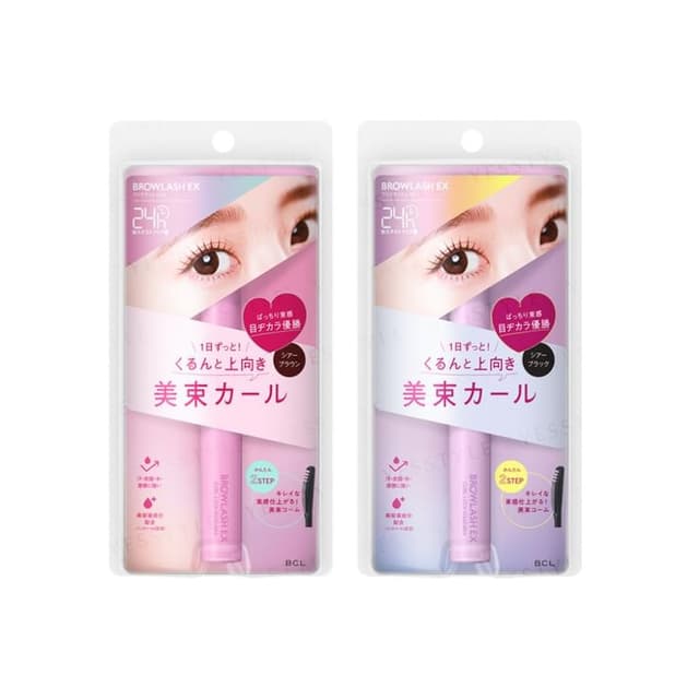 Browlash EX Bishu Curl Lock Mascara, Sheer Black