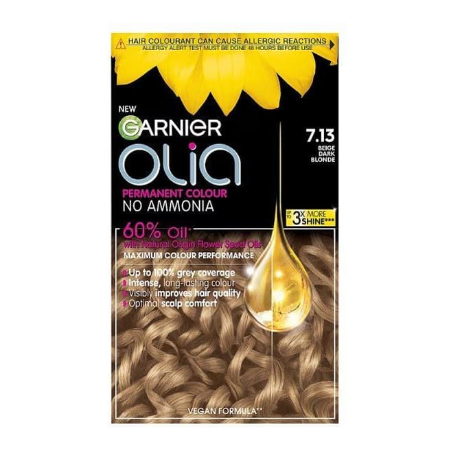 7.13 Dark Beige Blonde Permanent Hair Dye