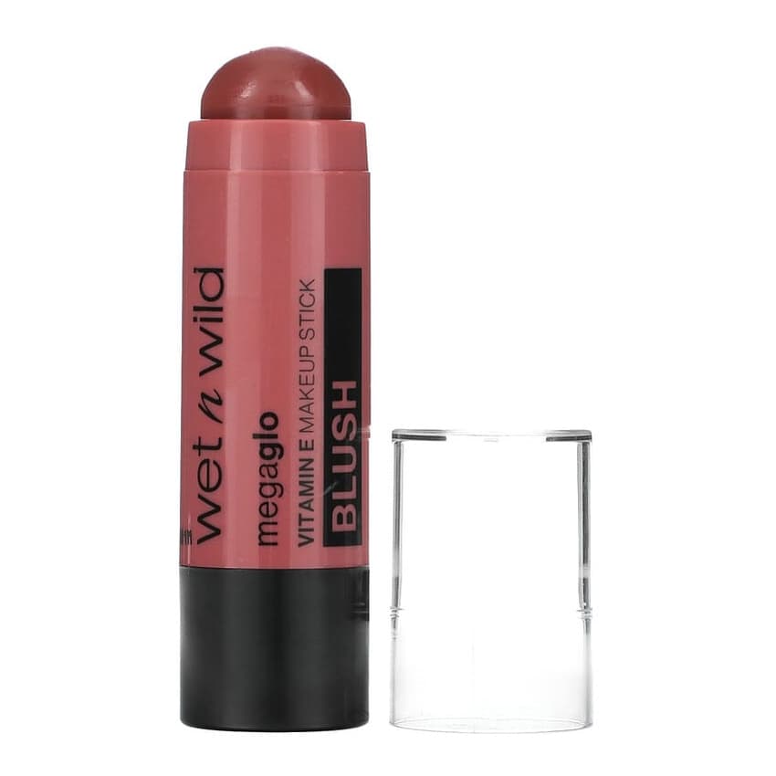 MegaGlo, Vitamin E Makeup Stick, Blush, Say It Ain't Rose