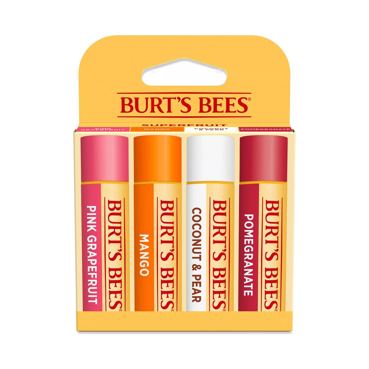 Moisturizing Lip Balm - Superfruit - 4pk