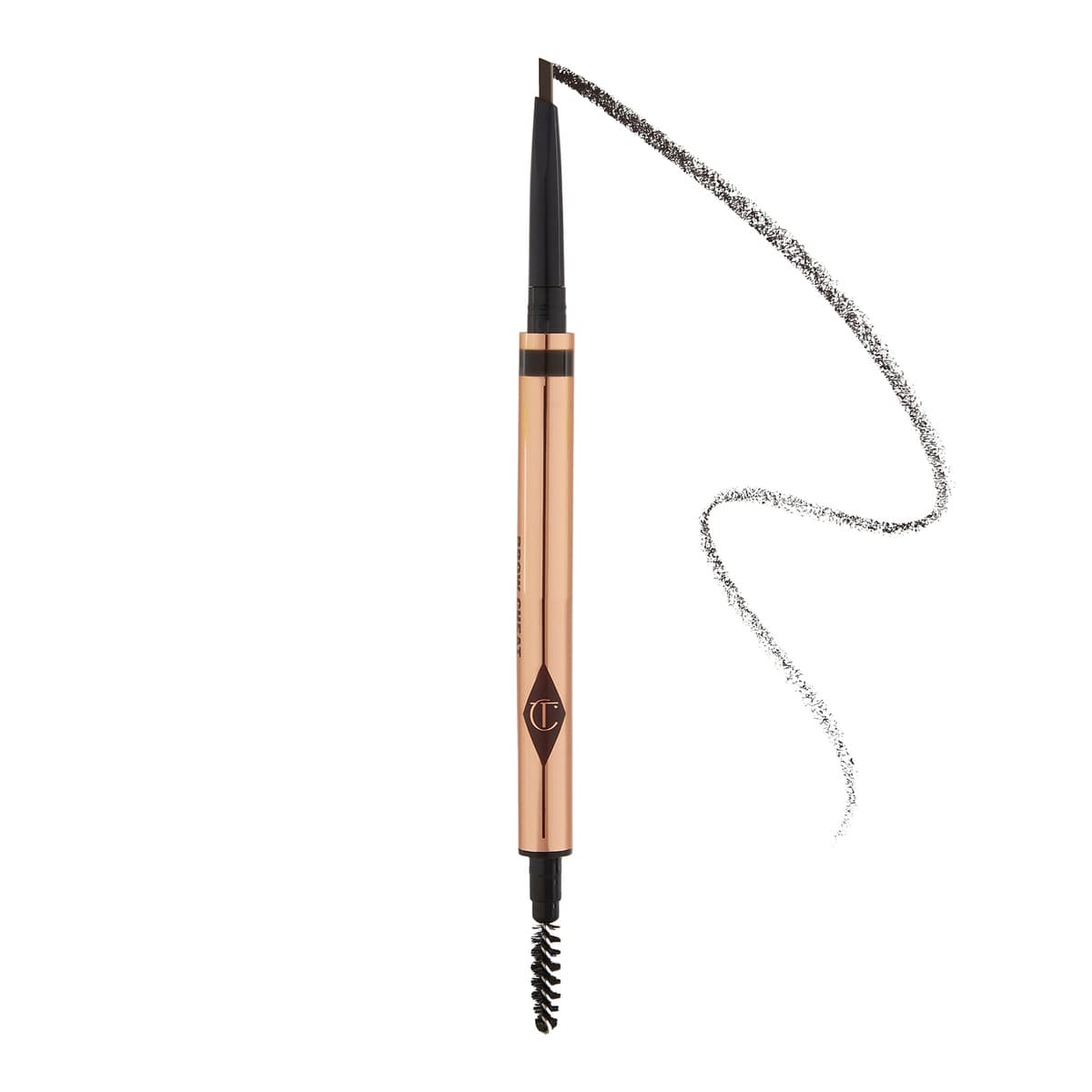 Brow Cheat Refillable Hair-Like Eyebrow Pencil, Natural Black