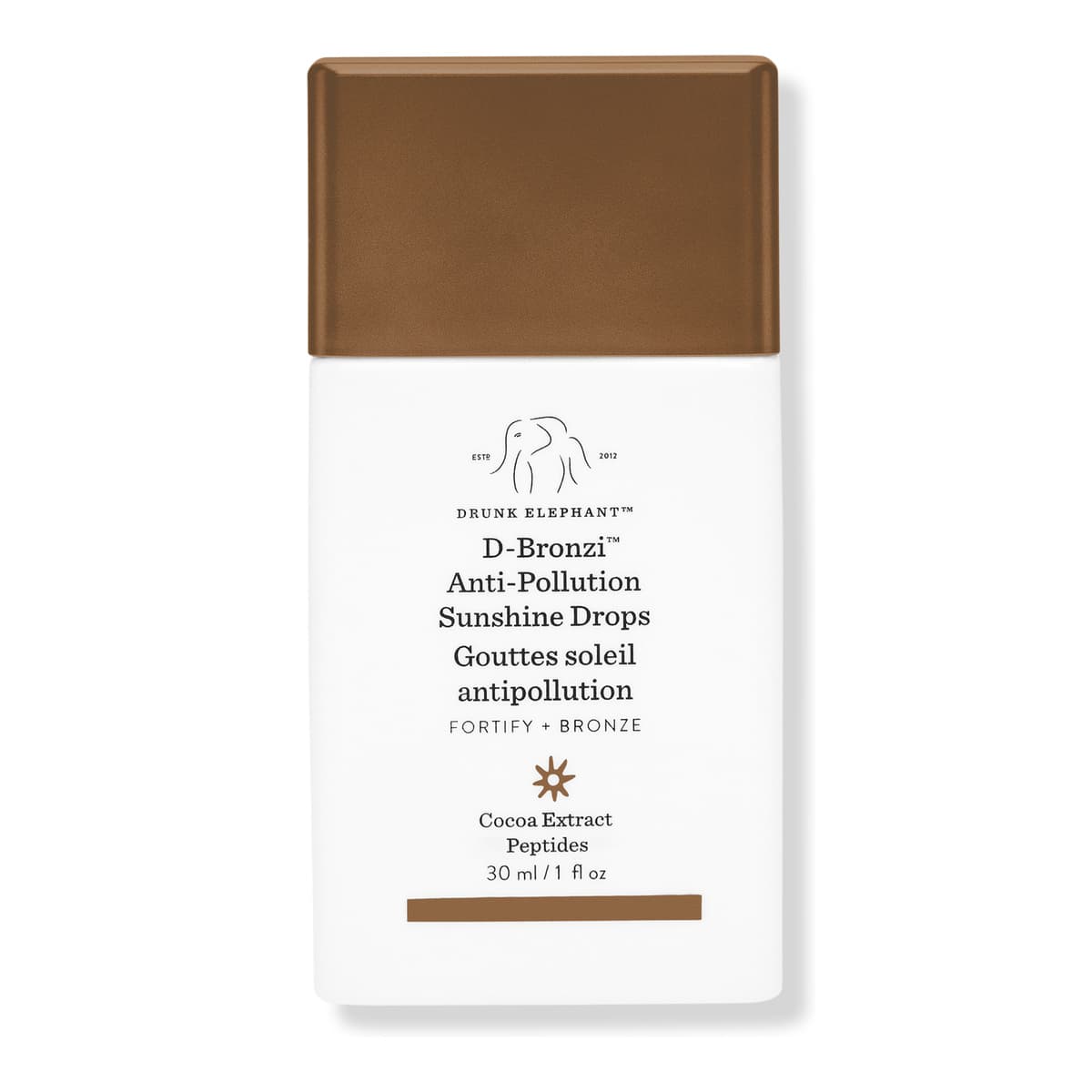 D-Bronzi Anti-Pollution Bronzing Drops with Peptides