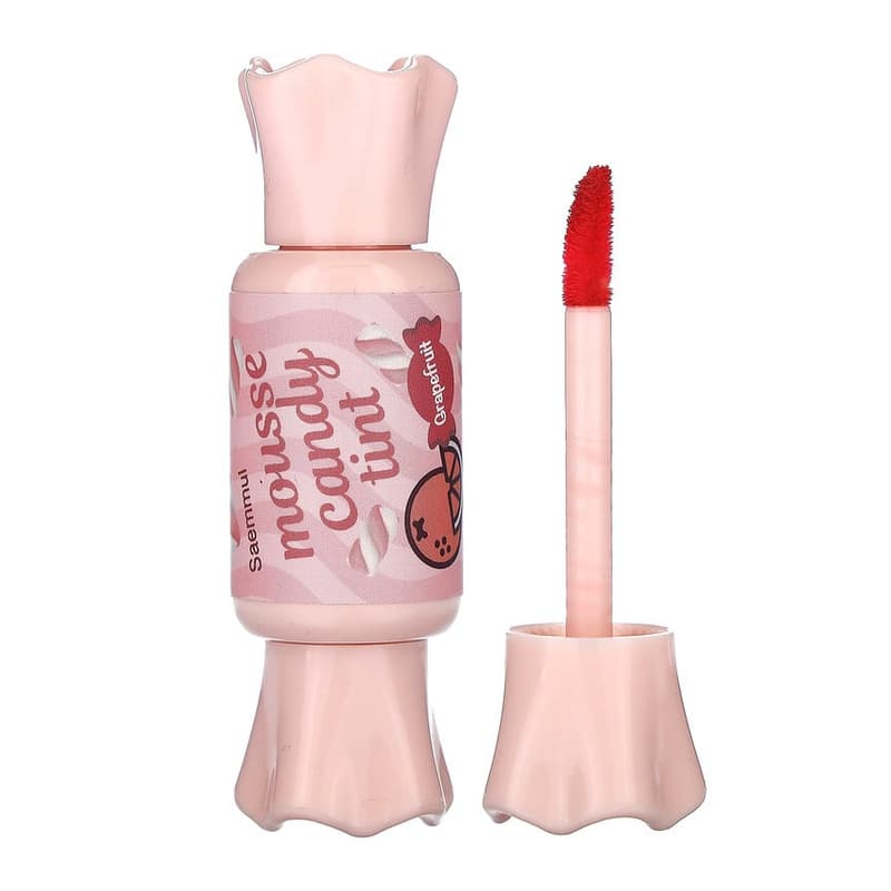 Saemmul, Mousse Candy Tint, 04 Grapefruit