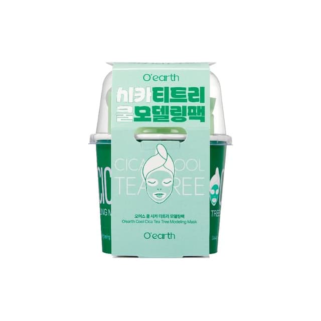O'earth Cool Cica Tea Tree Modeling Mask