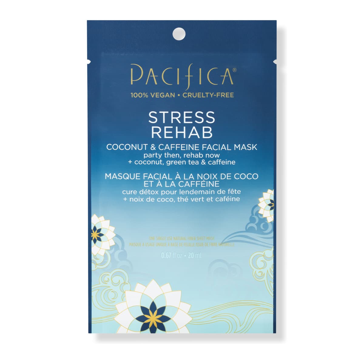 Stress Rehab Coconut & Caffeine Facial Mask