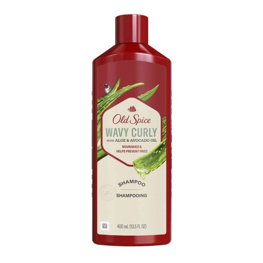 Wavy Curly Shampoo with Aloe & Avocado Oil for Men
