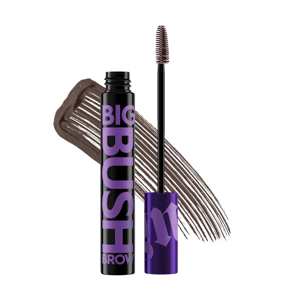 Big Bush Volumizing Tinted Brow Gel, Dark Drapes