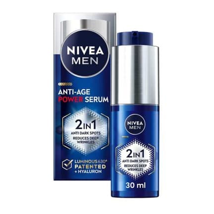 MEN 2in1 Anti-Age Power Serum with Luminous630 & Hyaluronic Acid