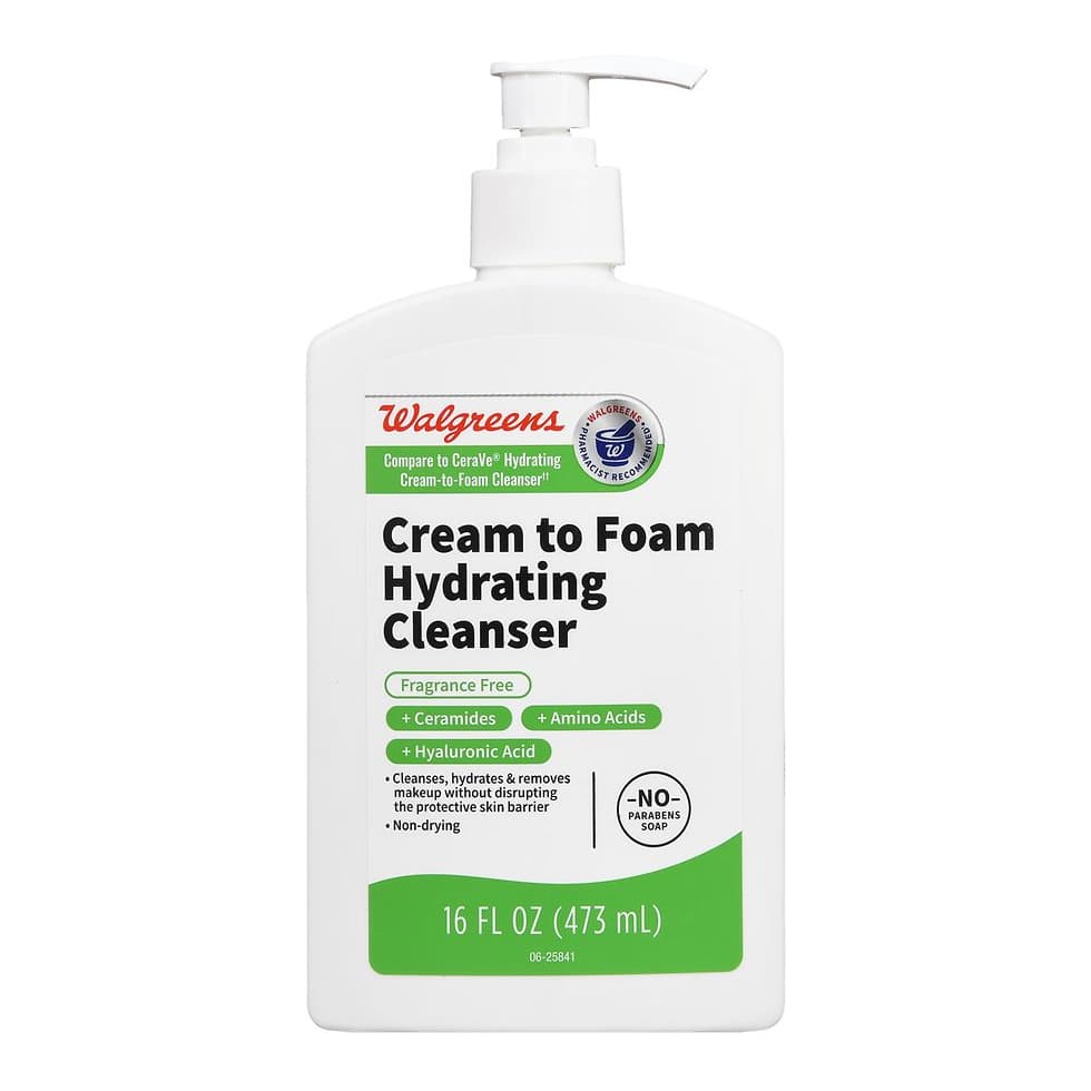 Cream to Foam Hydrating Cleanser