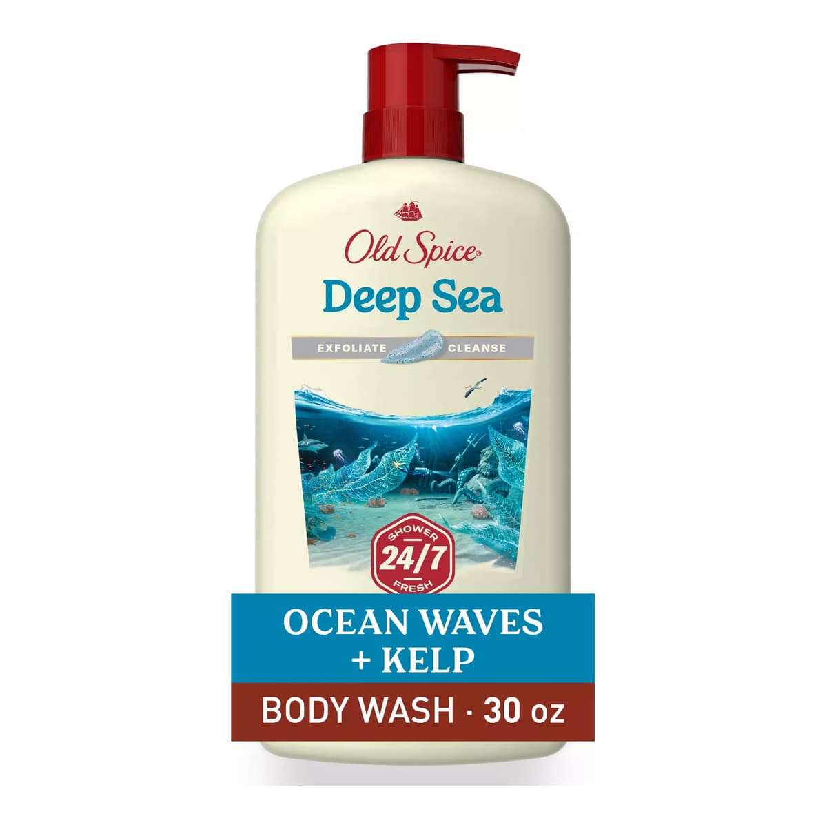 Men's Body Wash - Deep Cleanse with Deep Sea Minerals