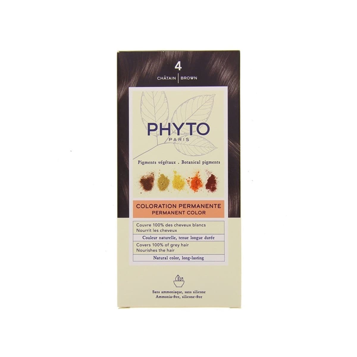 Permanent Color Shade 4 Brown