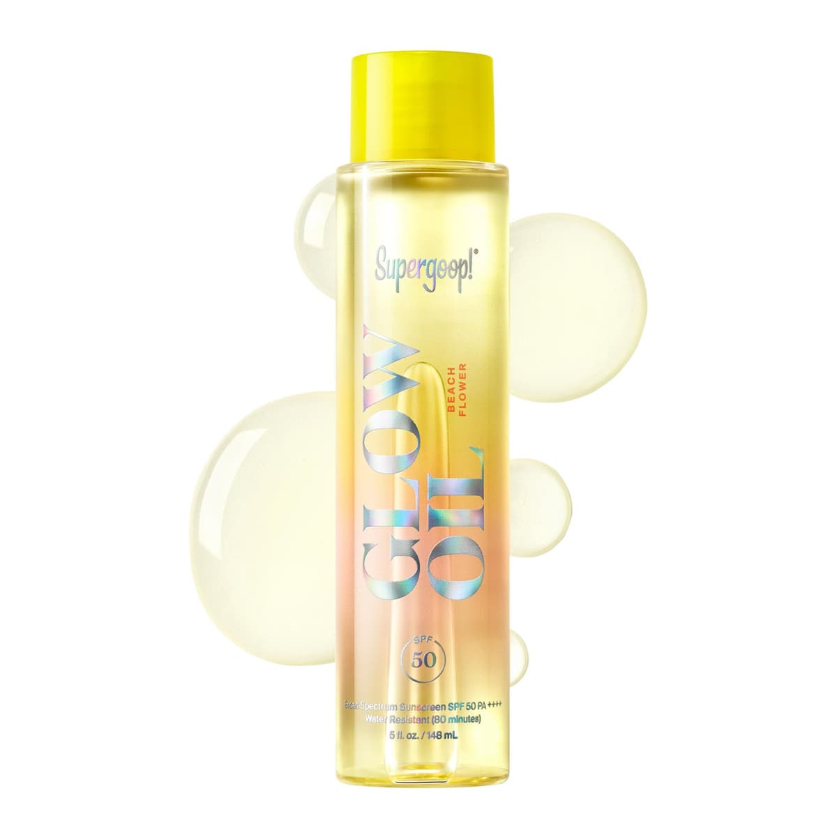 Glow Oil SPF 50 Body Oil with Gardenia & Wild Orchid