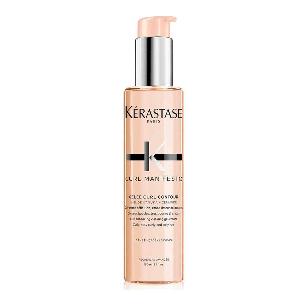 Kérastase Curl Manifesto, Medium Hold Gel Cream Mousse, Definition & Bounce, For Curly Hair