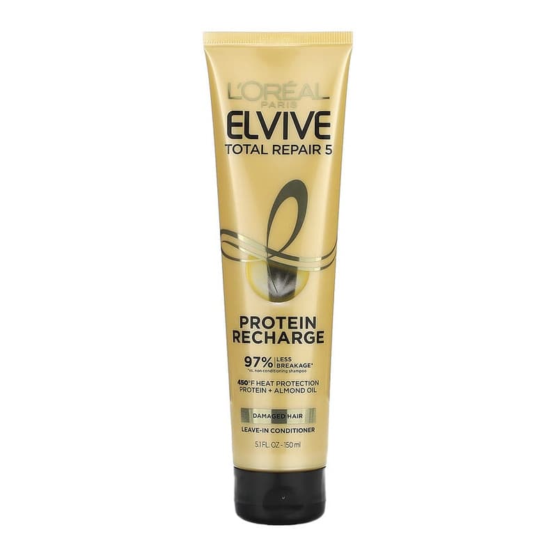 Elvive, Total Repair 5, Protein Recharge Leave-In Conditioner, Damaged Hair
