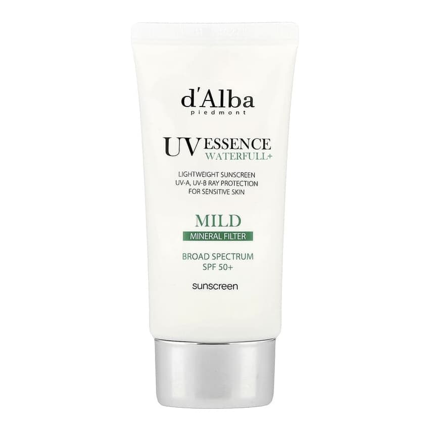 UV Essence Waterfull+ Sunscreen, Mild Mineral Filter, SPF 50