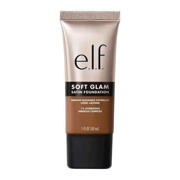 e.l.f. Soft Glam Satin Foundation 55 Deep Warm