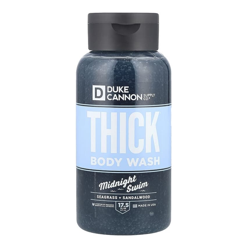 Thick® Body Wash, Midnight Swim, Seagrass + Sandalwood