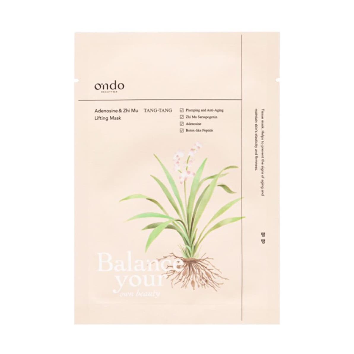 Adenosine & Zhi Mu Lifting Mask