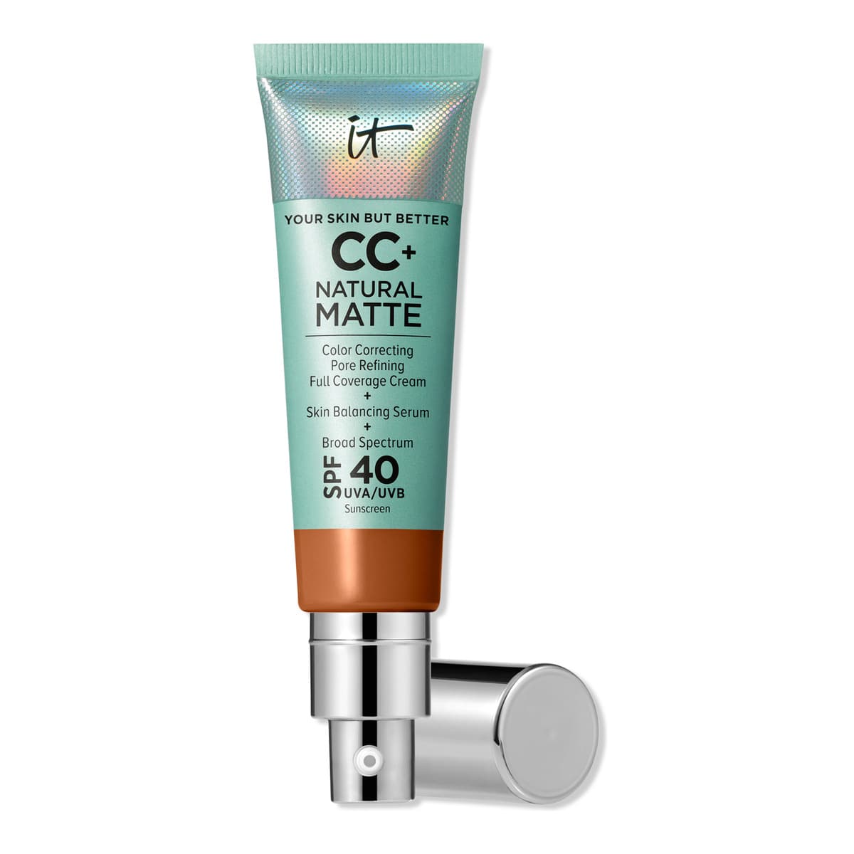 CC+ Cream Natural Matte Foundation with SPF 40, Rich Cool