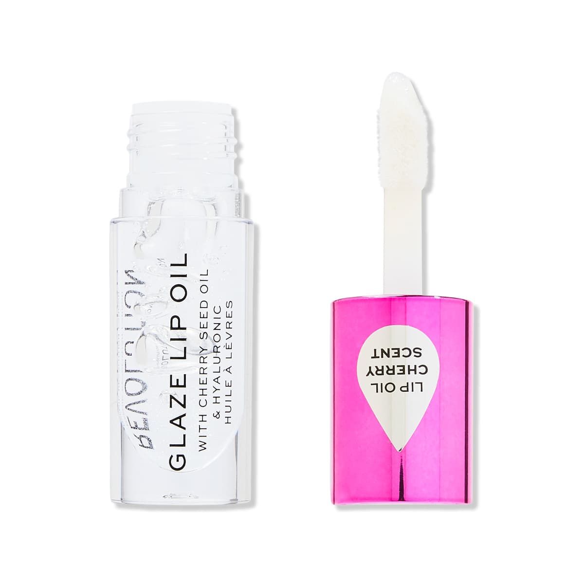 Glaze Lip Oil, Glam Pink
