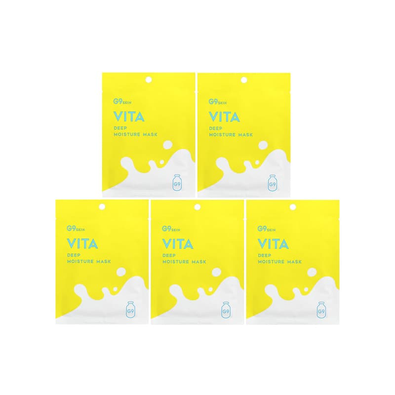 Vita, Deep Moisture Beauty Mask, Milk