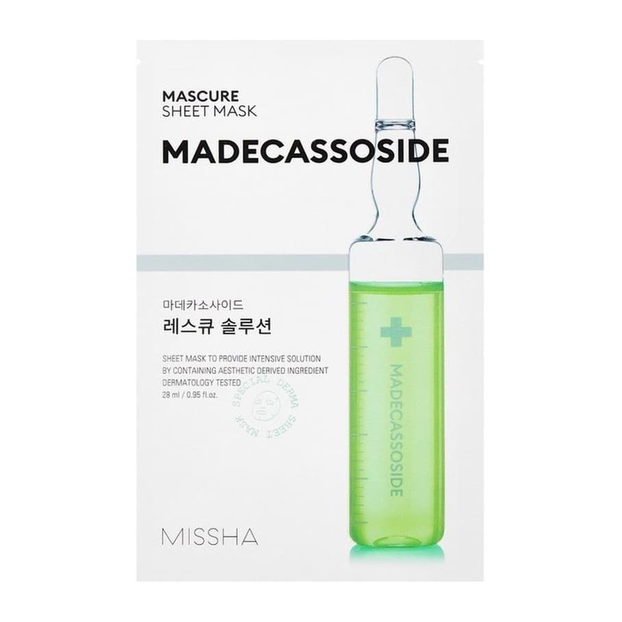 Mascure Rescue Solution Sheet Mask Madecassoside