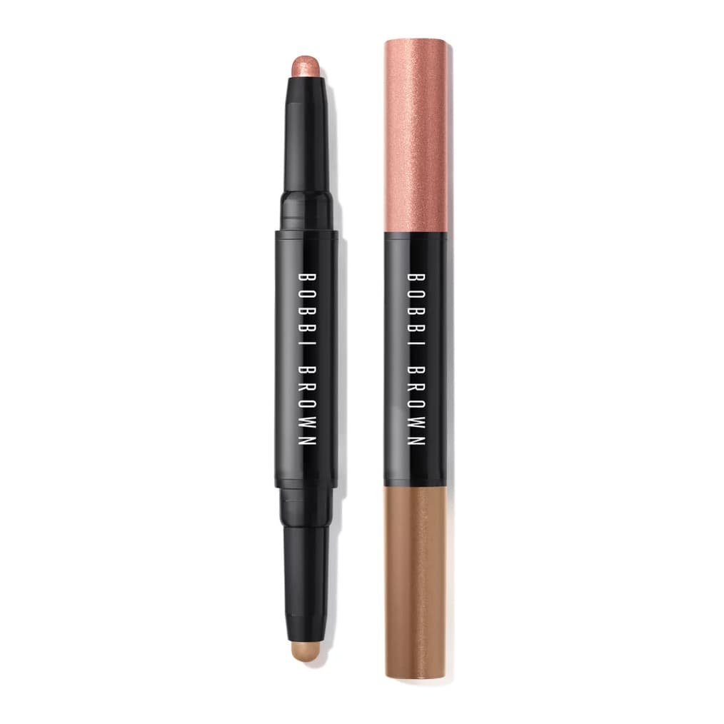 Dual-Ended Long-Wear Cream Shadow Stick, Pink Copper / Cashew