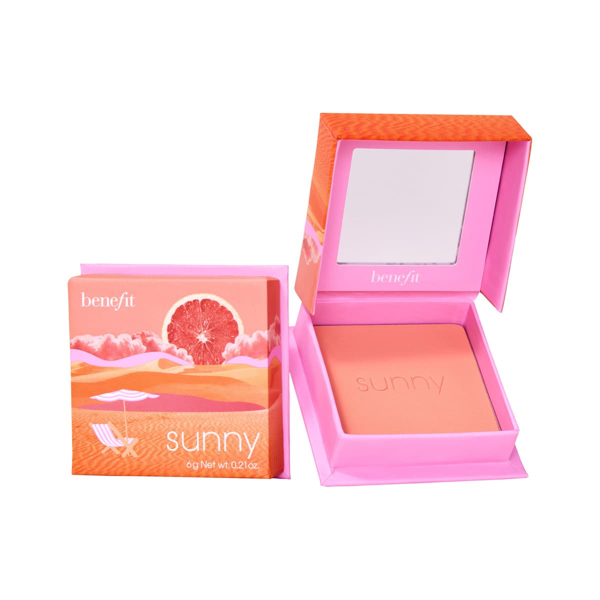 Sunny Coral Blush Powder