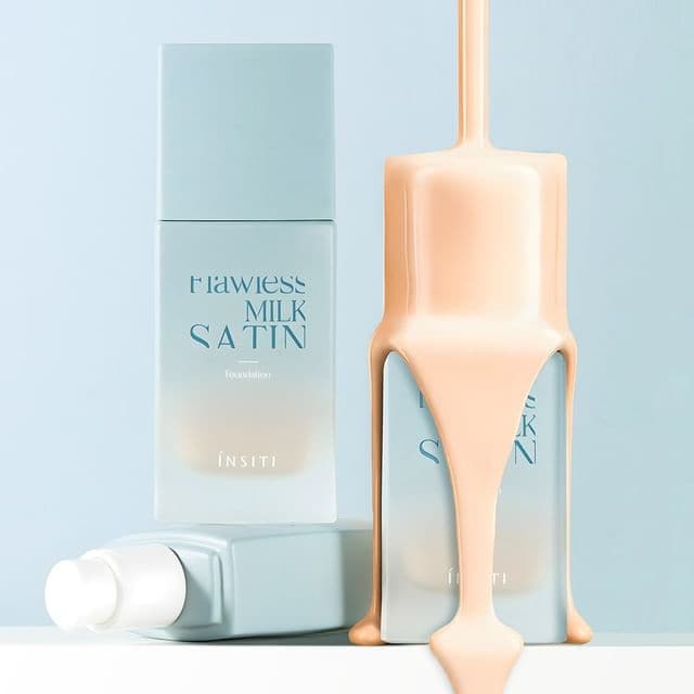 Flawless Milk Satin Liquid Foundation, #23# Natural