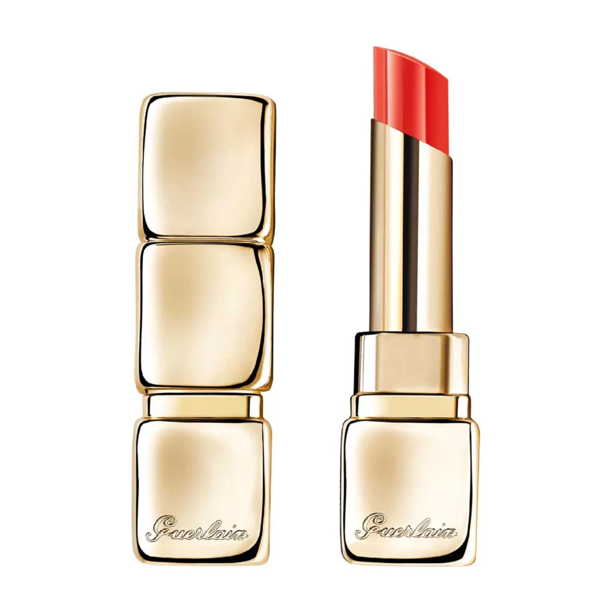 Kisskiss Shine Bloom Lipstick, #319 PEACH KISS