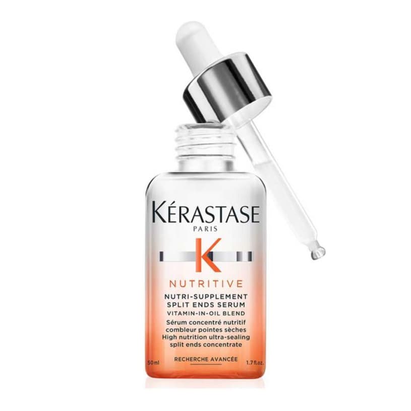 Kérastase Nutritive, Split Ends Hair Serum for Dry Hair, Nourishing Leave-In Oil Treatment, Ultra-Sealing Formula