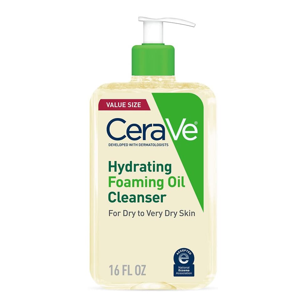 Hydrating Foaming Oil Cleanser for Dry to Very Dry Skin Fragrance Free